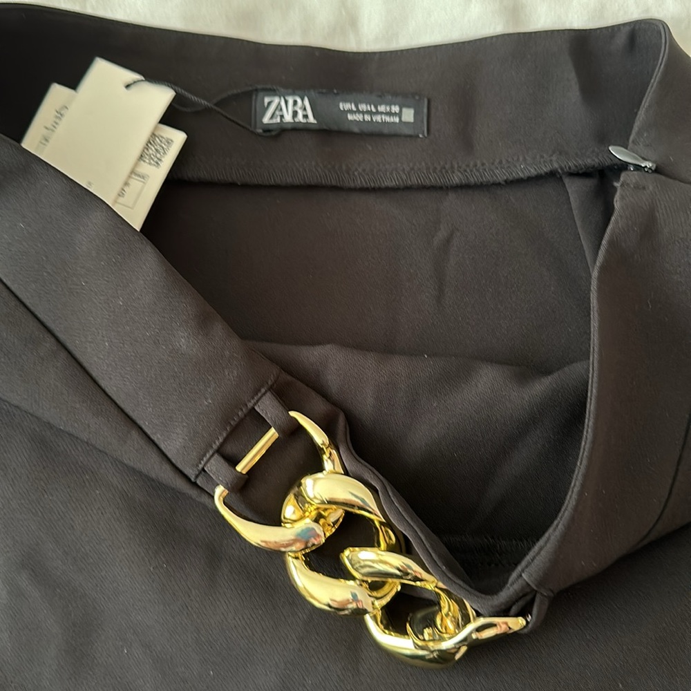 Zara Chain Skirt Size L - Picture 3 of 3